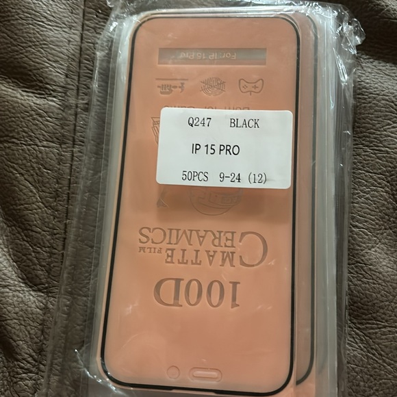 Screen Protector For iPhone 15, Pro, Pro Max & Plus - Picture 2 of 3